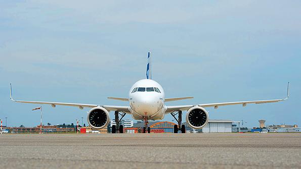 aircraft on runway