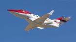 HondaJet HA-420 in flight 